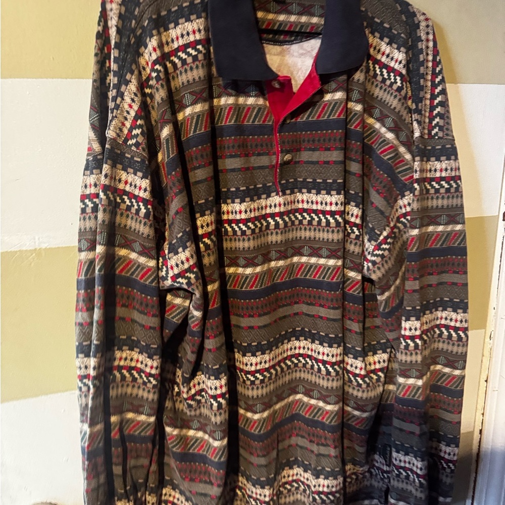 Timberland Multicolor Patterned Sweater - image 1